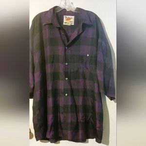 100% Silk Protest Mens Button Up Shirt‎ XL